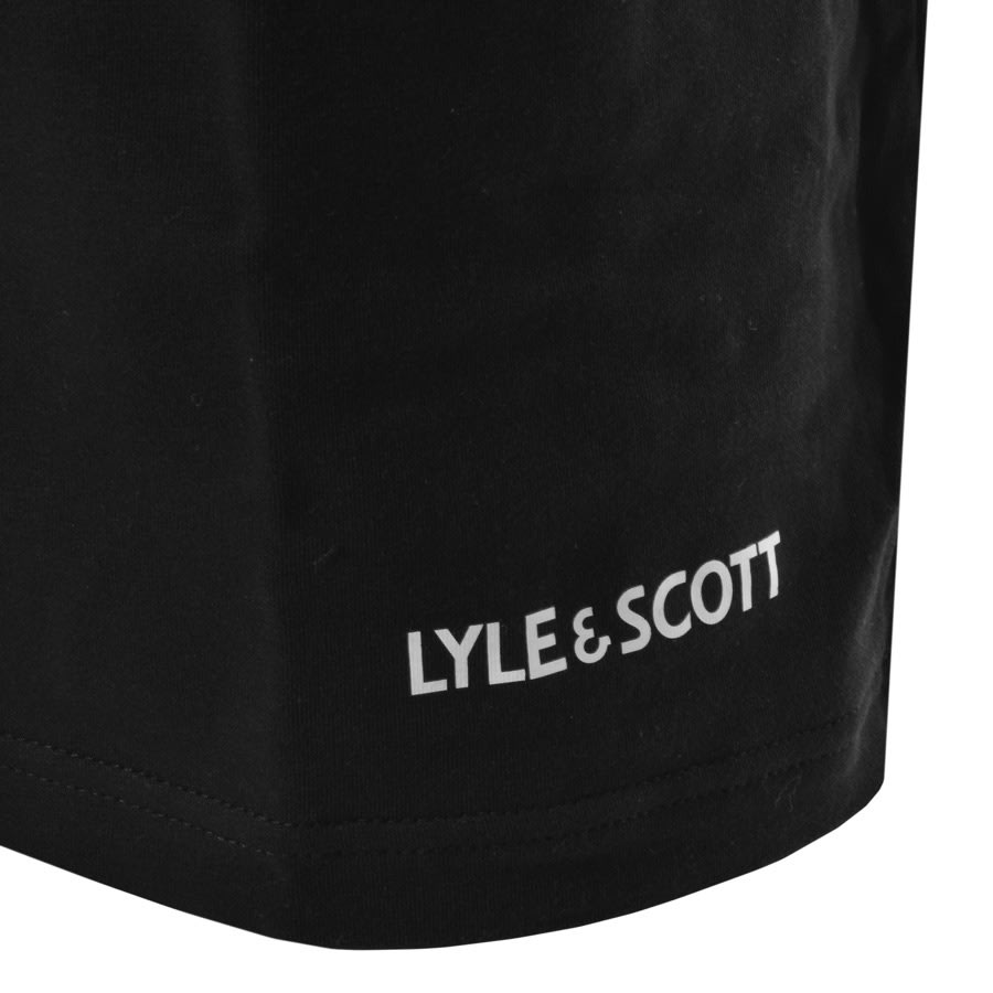 Alternative Image for ProductLyle And Scott Three Pack T Shirts Black3